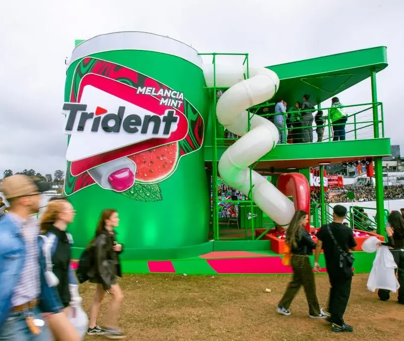 Trident é pioneira em conectar gomas de mascar, festivais e cultura jovem